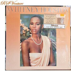 Vintage 1985 Whitney Houston "WHITNEY HOUSTON" LP Album